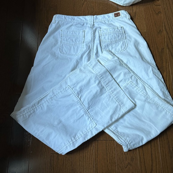 Allen B White Wide Leg Pants 28 - Picture 4 of 5